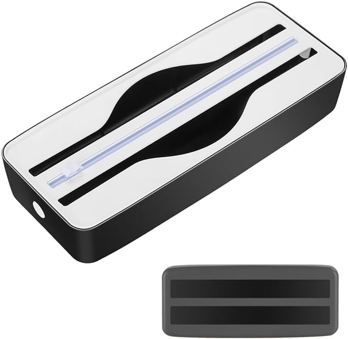 Sonile Dual-Slot Multifunctional Kitchen Cutter | For Cling Film, Aluminum Foil, and Parchment Paper Storage & Cutting | Easily Cut Two Materials at Once (Black(magnetic)) - Image 1